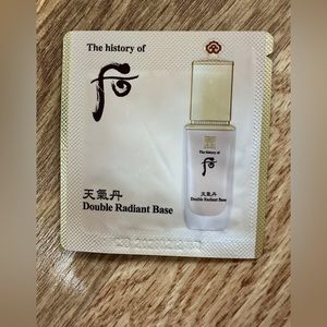 The history of Whoo Double Radiant Base 1ml x 60 Pcs(60ml) K- beauty